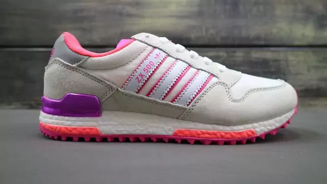 adidas mi zx 500 united arrows chaussures rose gris